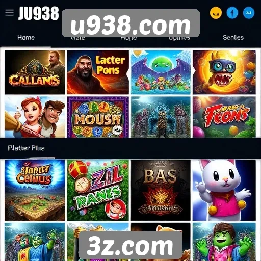 u938.com oferece ampla gama de jogos online